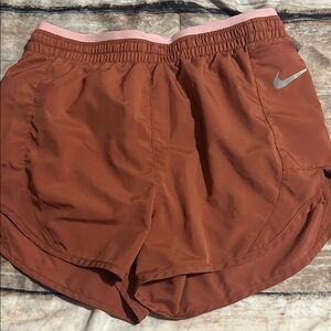 Nike Women's Burnt Orange Athletic Shorts